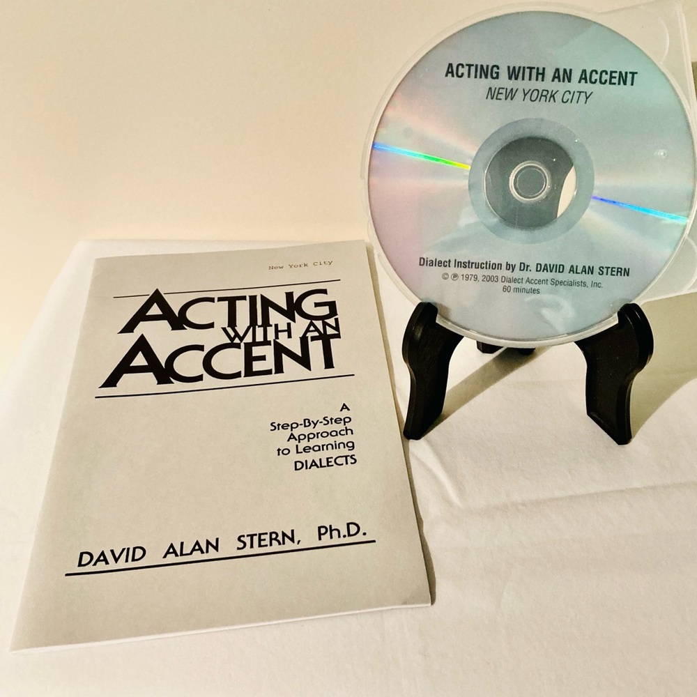 Acting with an Accent New York City Book & CD by David Alan Stern, Ph.D